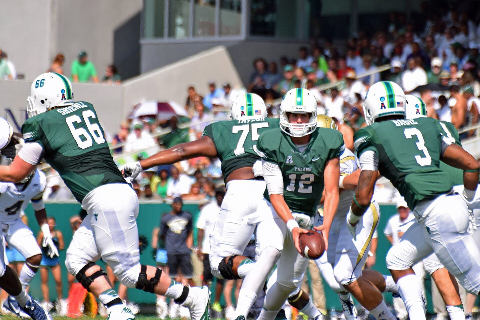 Tulane Green Wave football (Sept. 6, 2014, vs. Georgia Tech at the new Yulman Stadium)