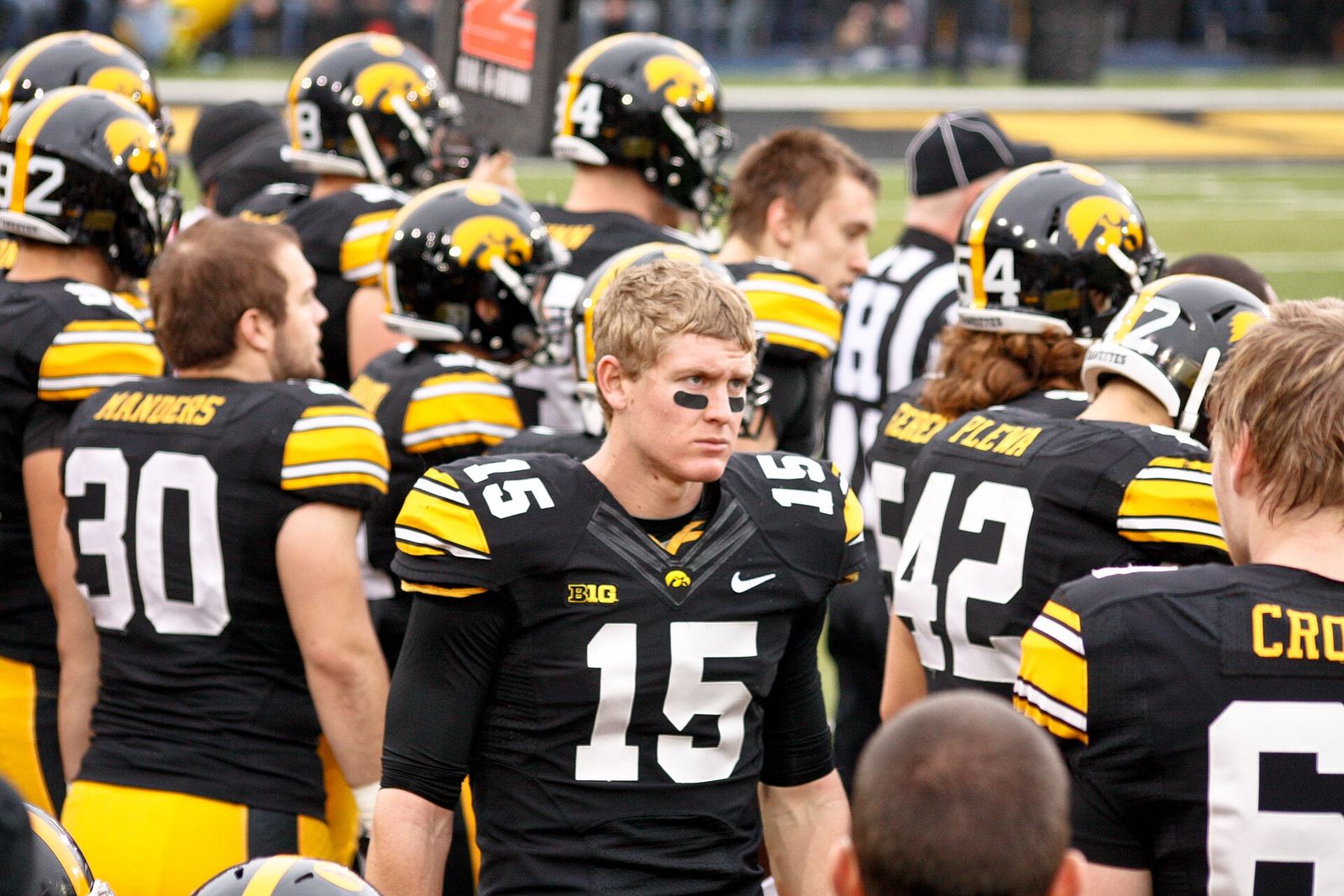 Wisconsin at Iowa, 2014