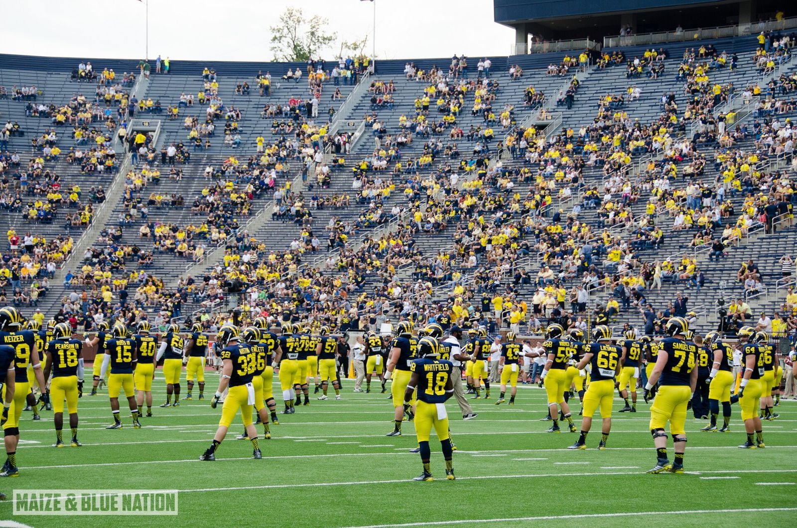Utah at Michigan, 2014