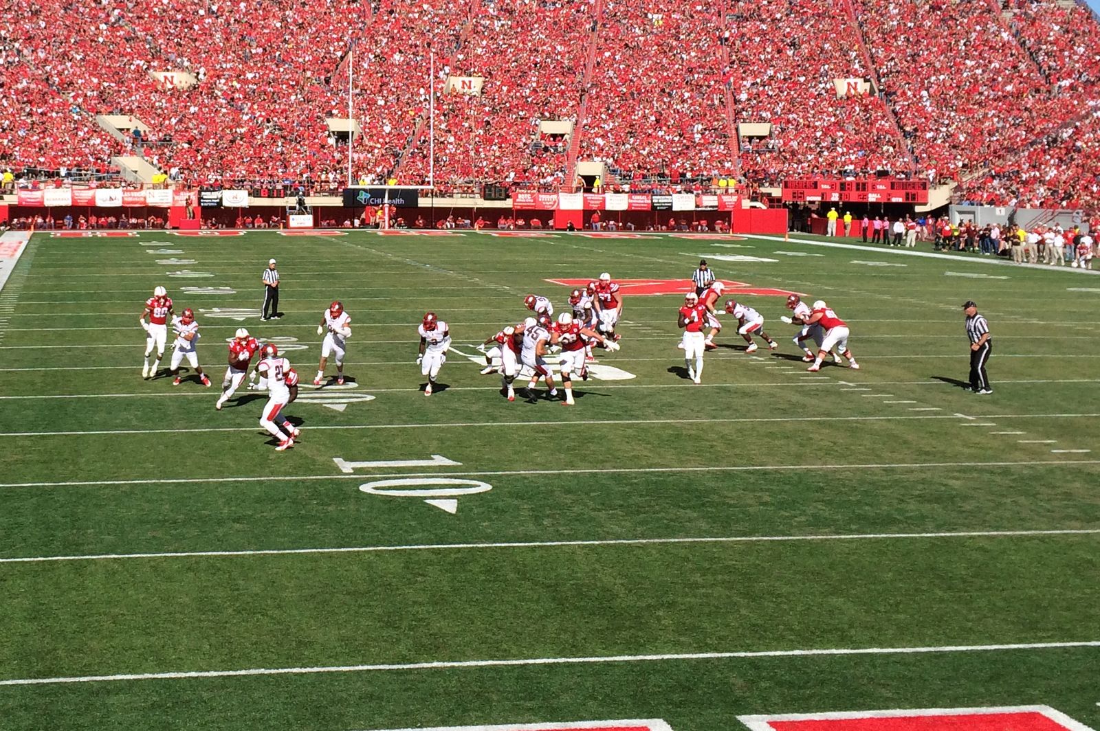 Ameer Abdullah Running for TD (Nebraska vs. Rutgers 2014).