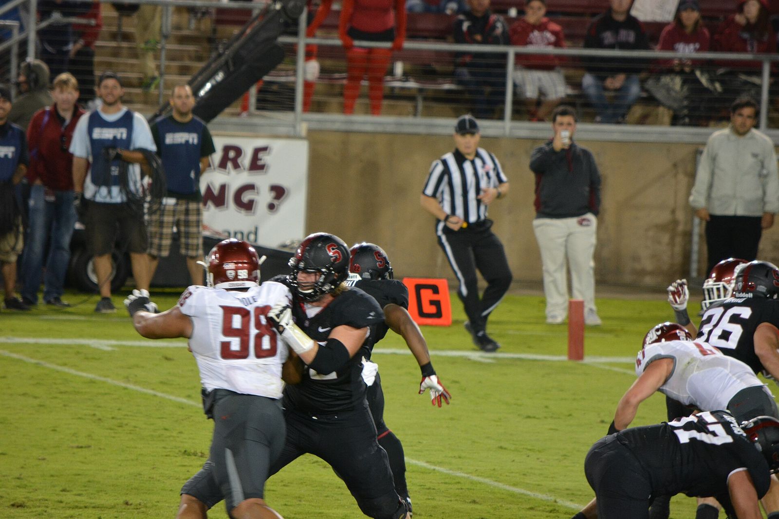 Stanford 34 Washington State 17