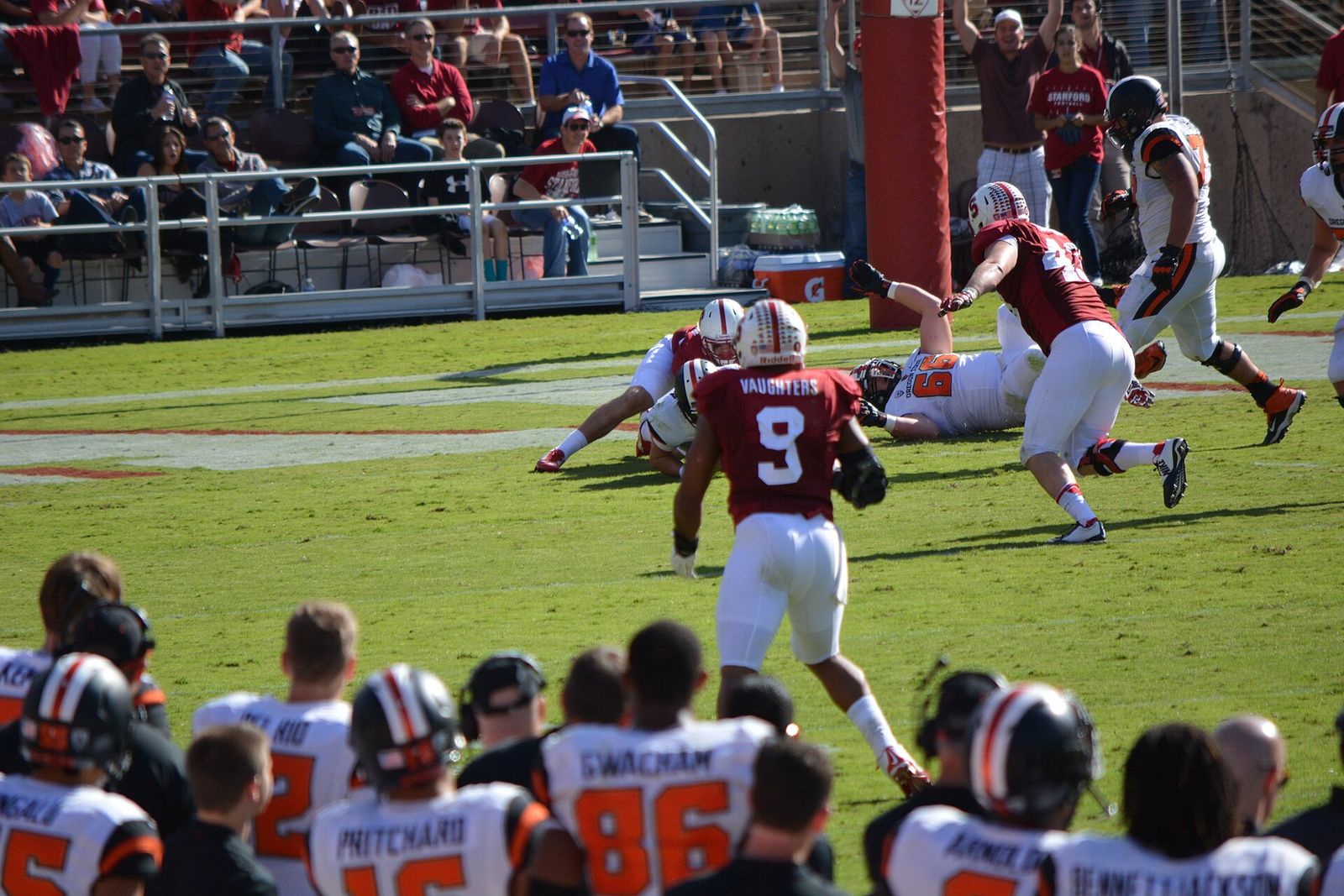 Stanford 38 Oregon State 14