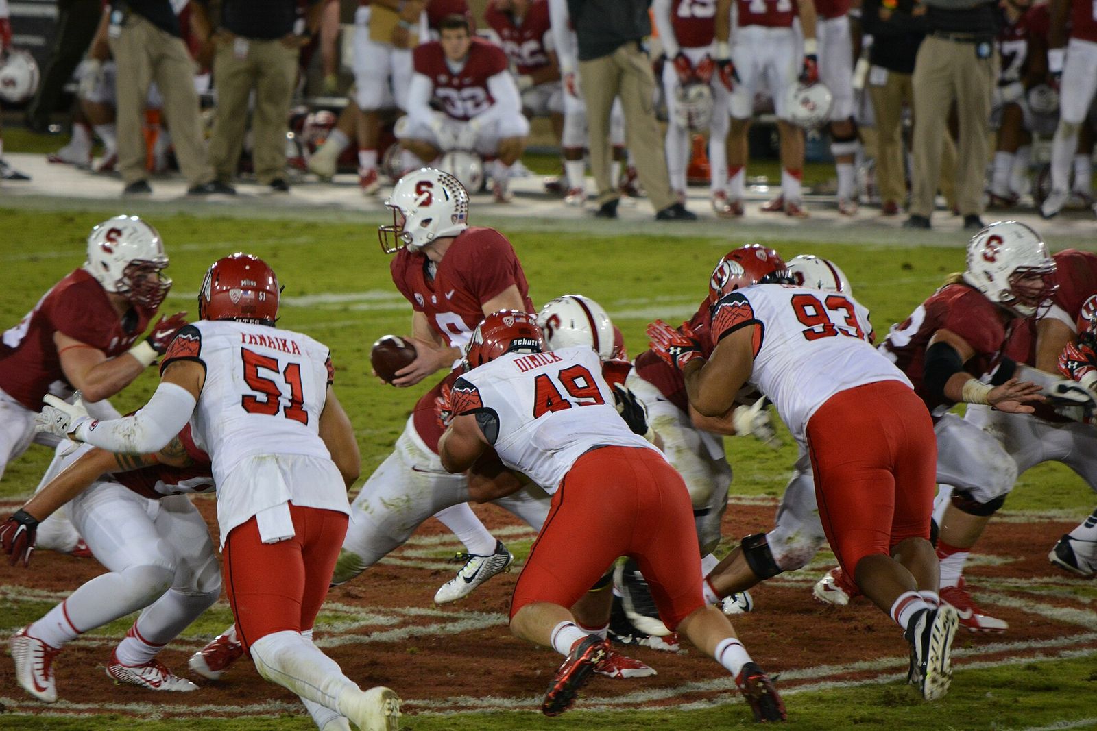 Utah 20 Stanford 17