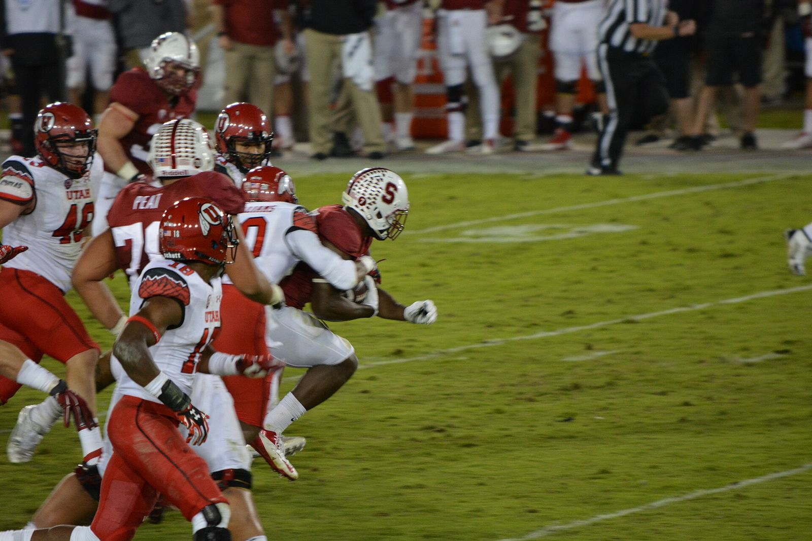 Utah 20 Stanford 17