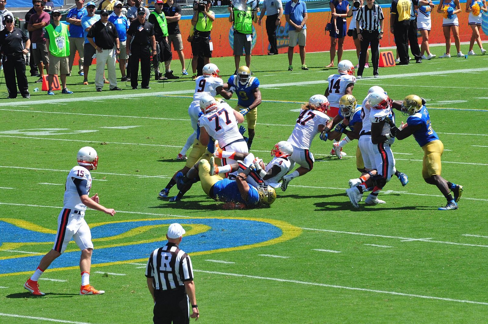 UCLA vs. Virginia, 2015