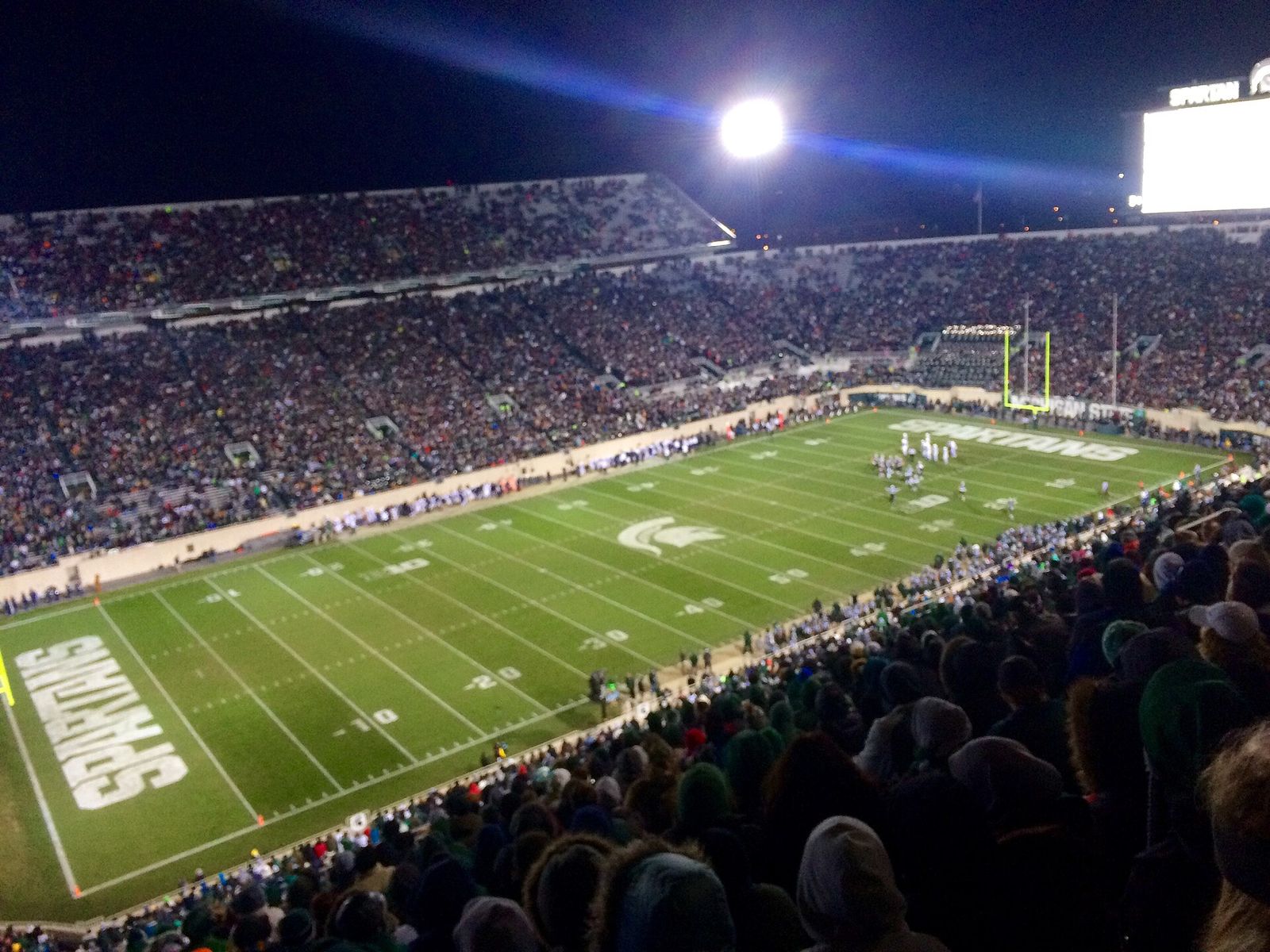 2015 Michigan State vs Penn State Football Game East Lansing 11-28-15