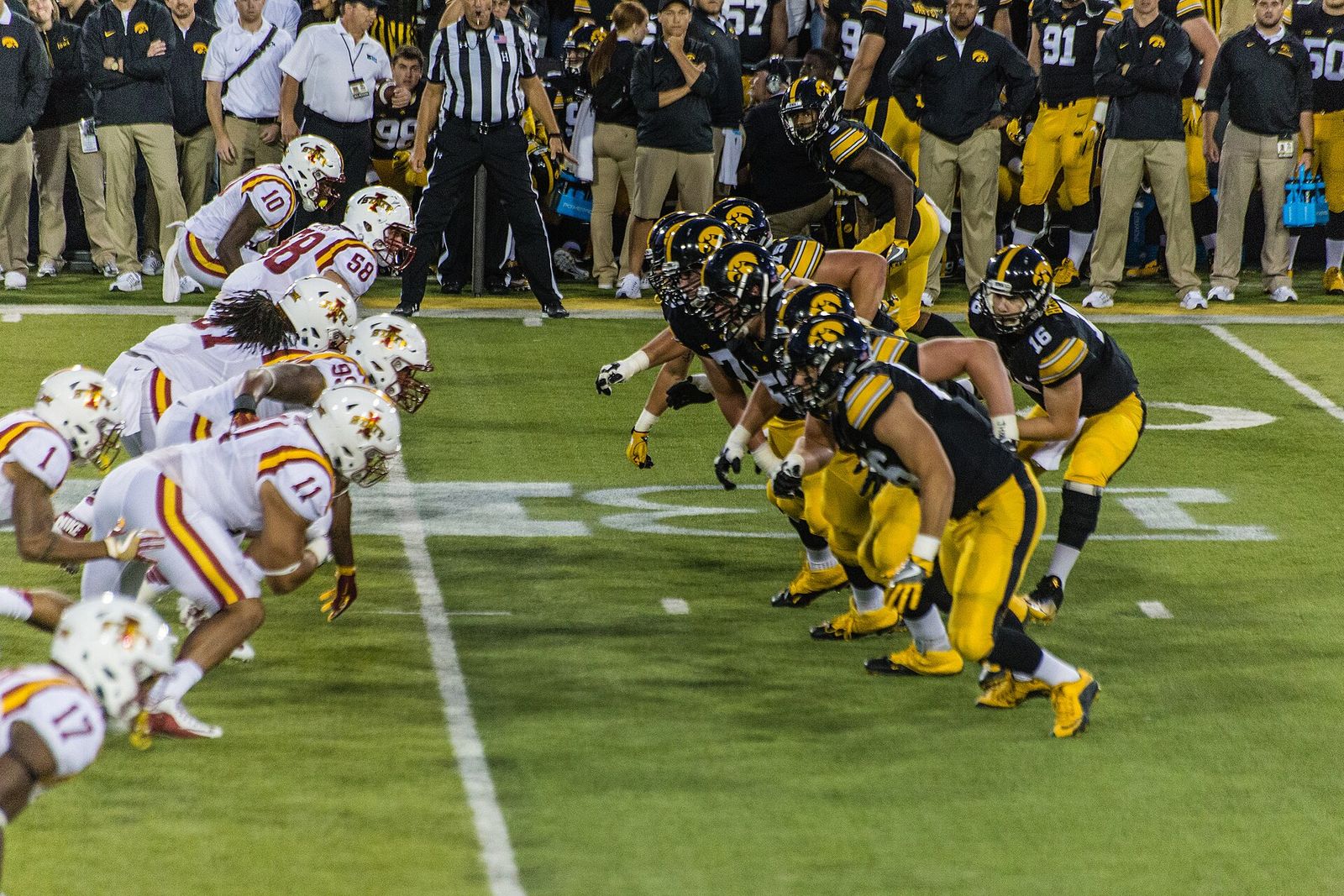 Iowa State at Iowa, 2016