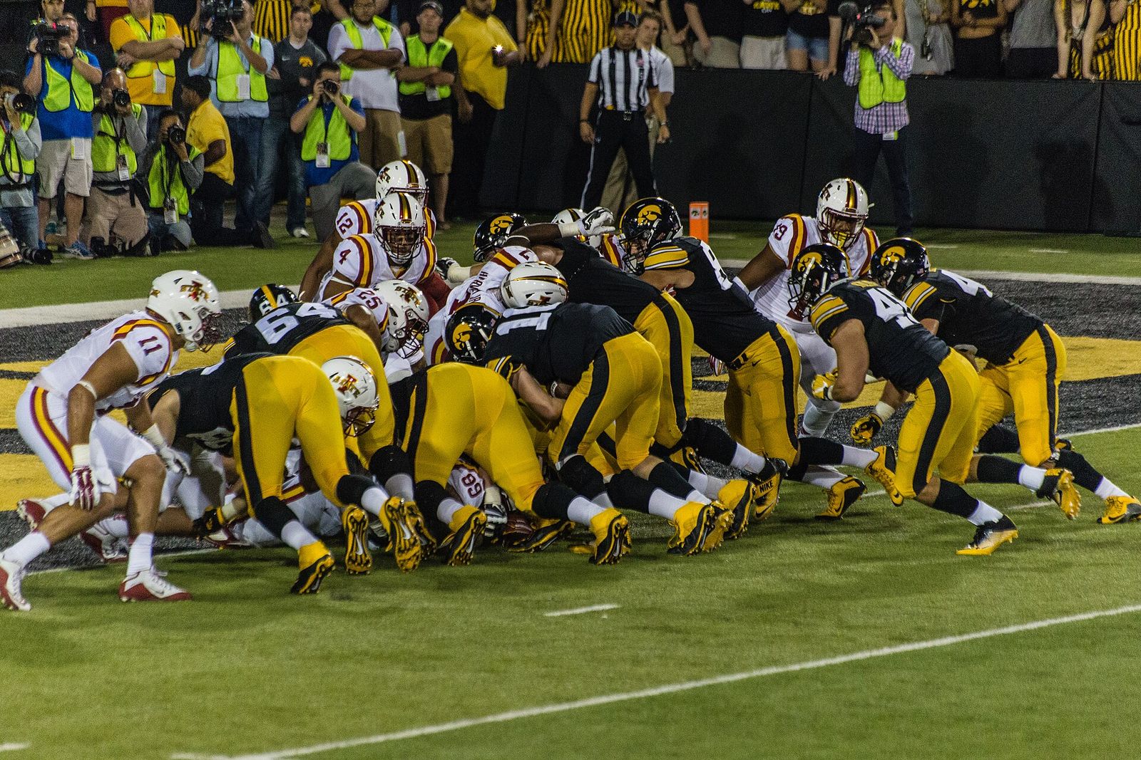 Iowa State at Iowa, 2016