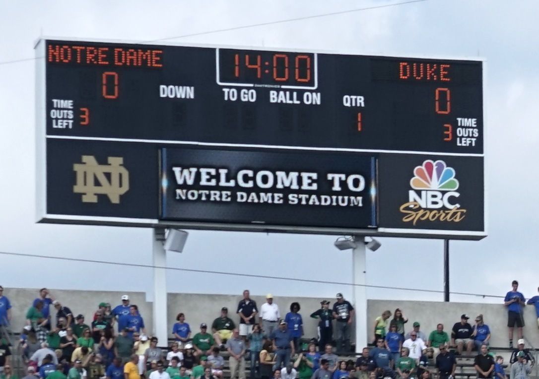 Notre Dame vs. Duke (Football)