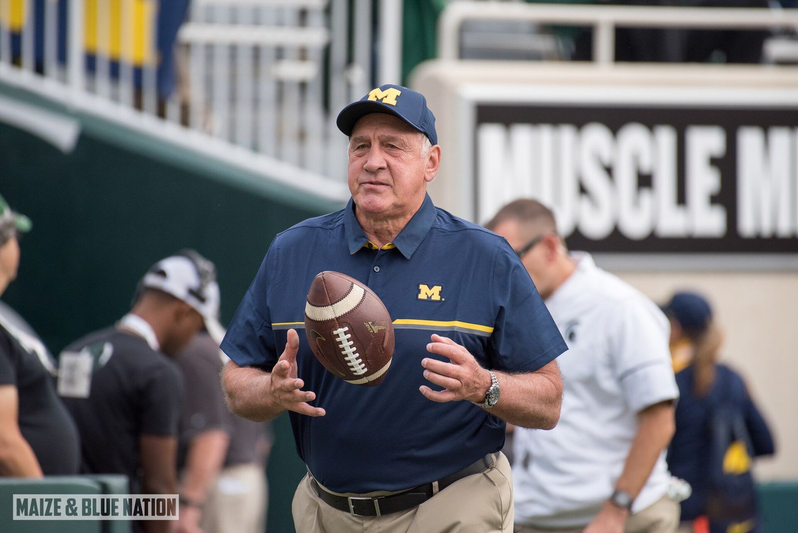 Michigan defeated Michigan State 32-23 on October 29, 2016 at Spartan Stadium in East Lansing, MI. (James Coller/Maize and Blue Nation)