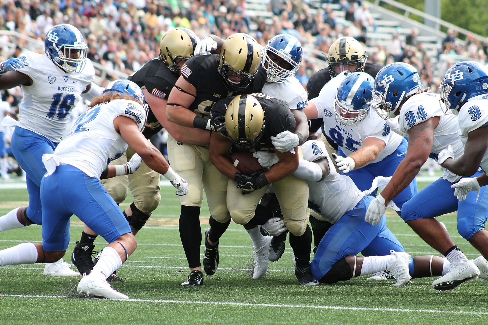 Army vs. Buffalo at Michie Stadium, Sept. 9,2017. (U.S. Army photo by Cadet Meghan Yerkes)