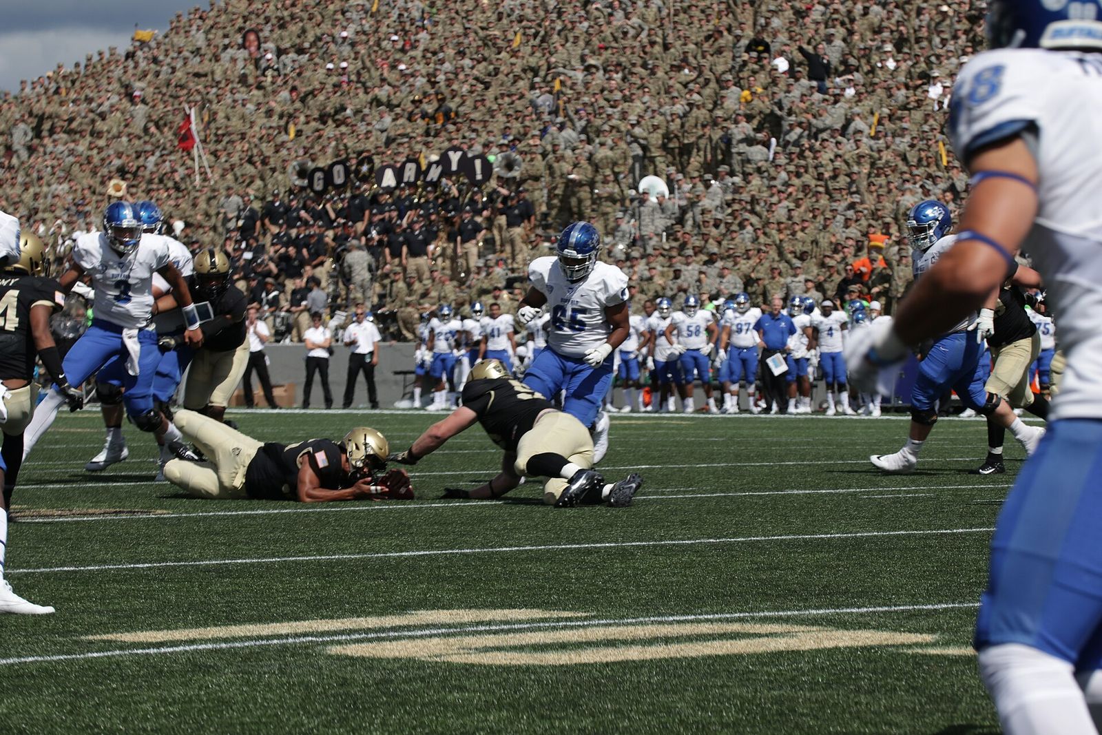 Army Black Knights vs. Buffalo Bulls at Michie Stadium on September 9, 2017