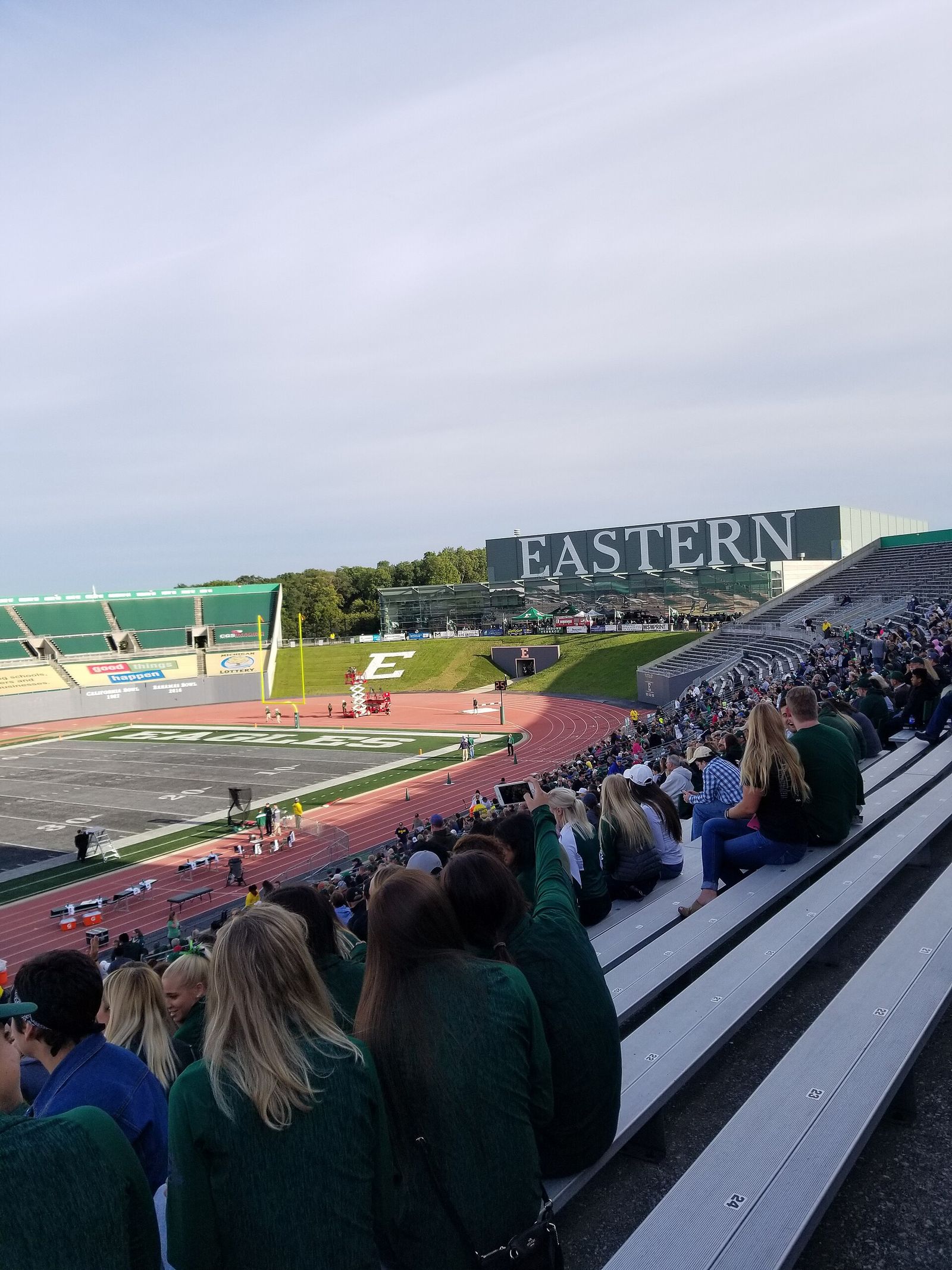 Charlotte 49ers at Eastern Michigan Eagles football (September 1, 2017)