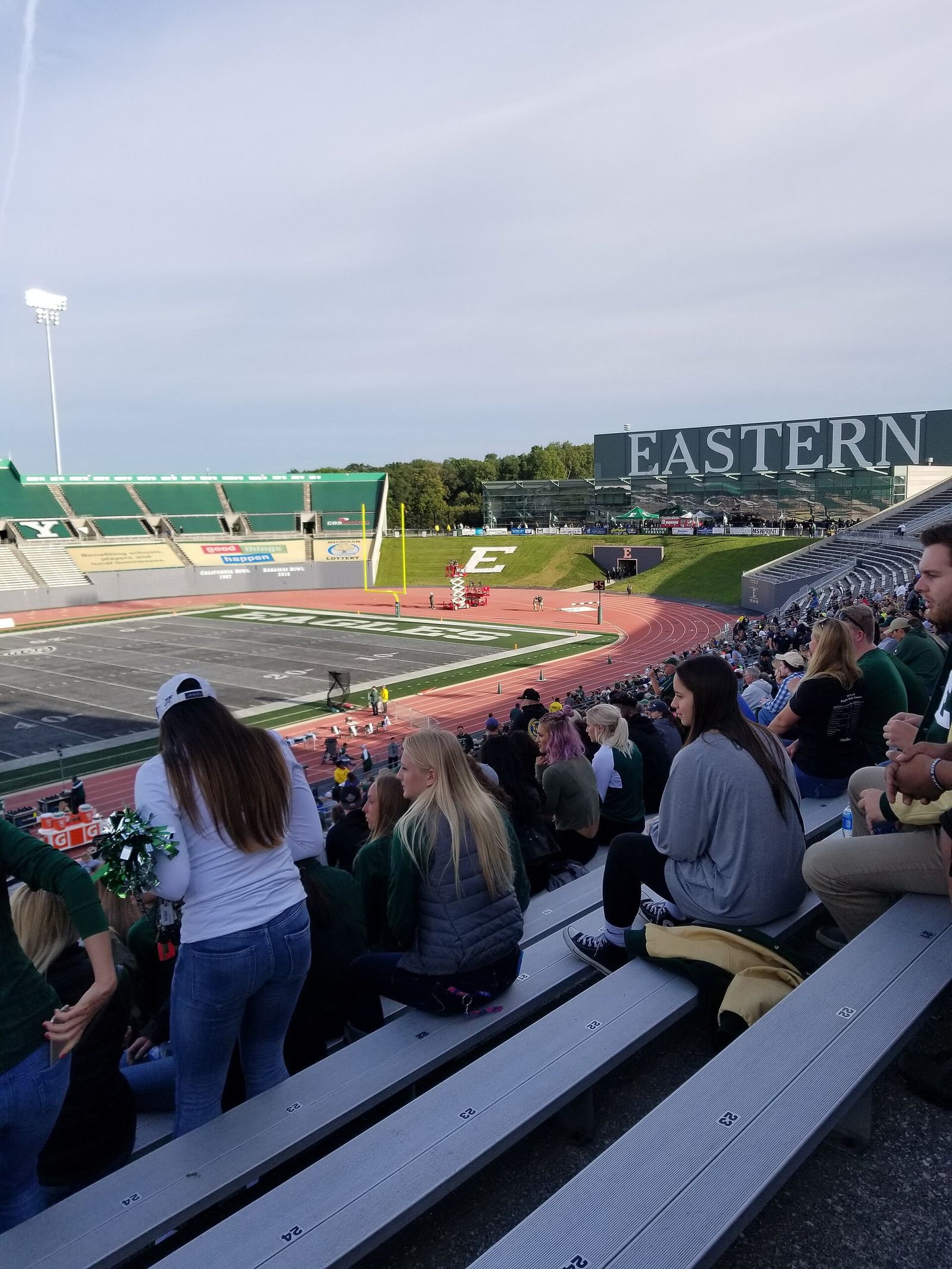 Charlotte 49ers at Eastern Michigan Eagles football (September 1, 2017)