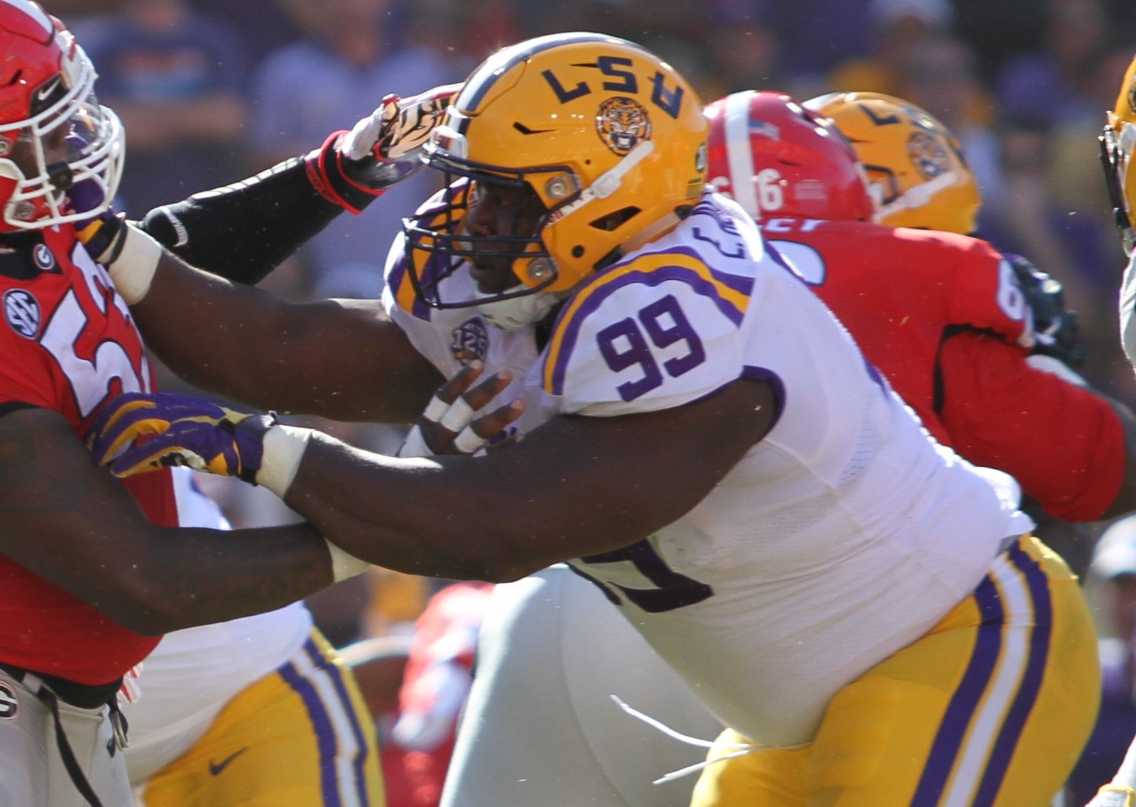 Georgia at LSU, 2018