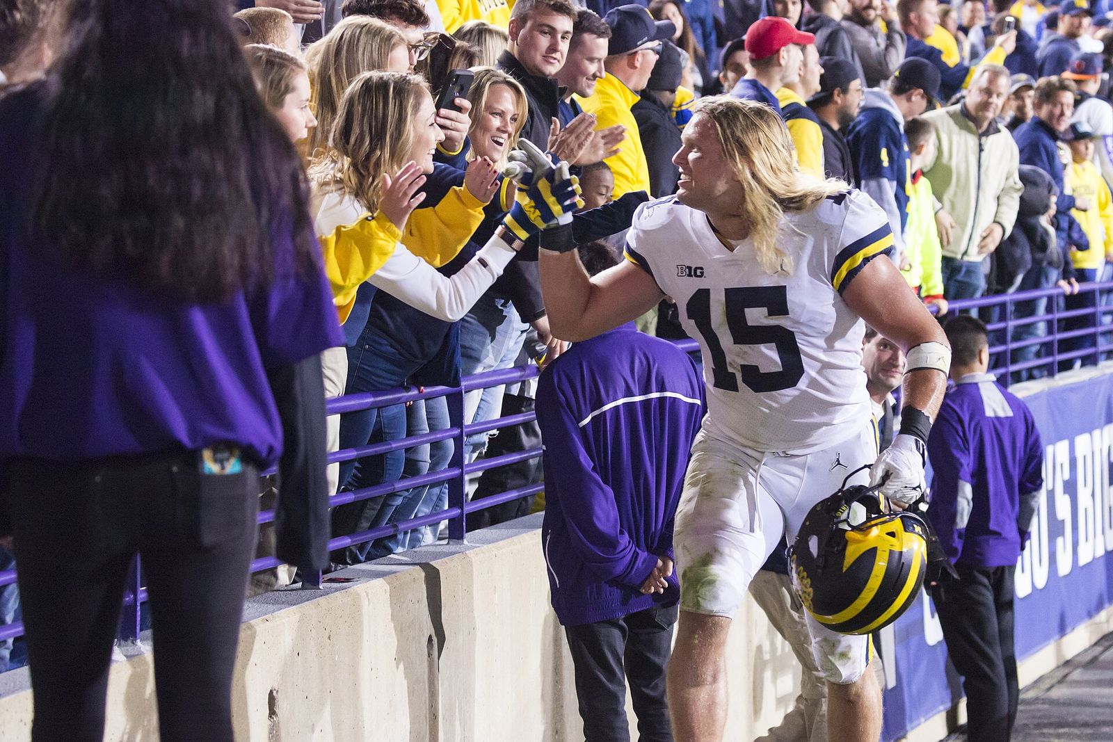 Michigan at Northwestern, 2018