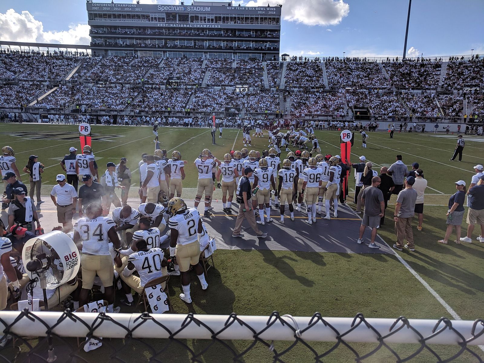 Pitt 1st & 10 at their own 25, Kenny Pickett pass incomplete to Dontavius Butler-Jenkins, broken up by Brandon Moore in the second quarter