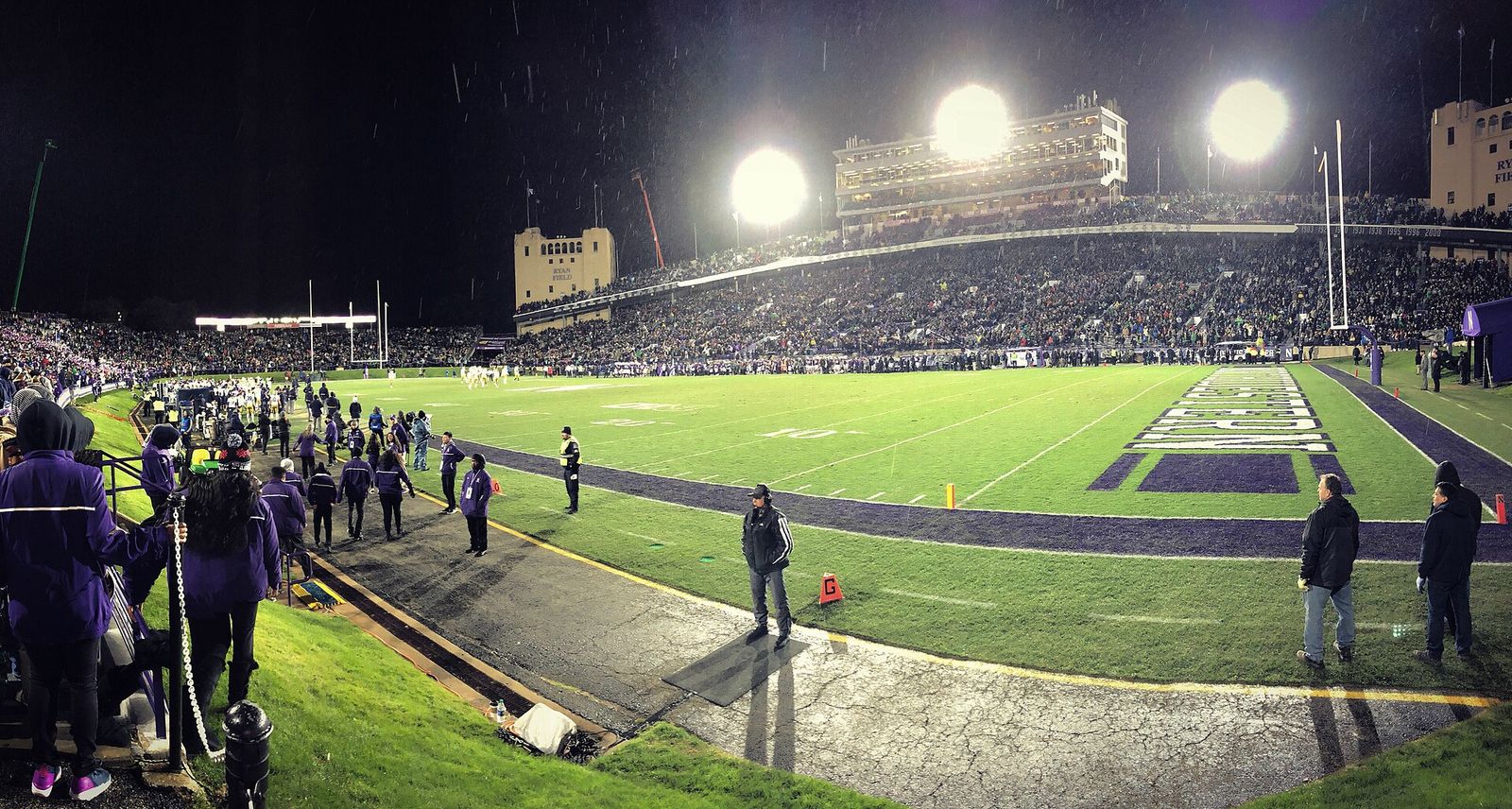 Northwestern vs. Notre Dame, 2018