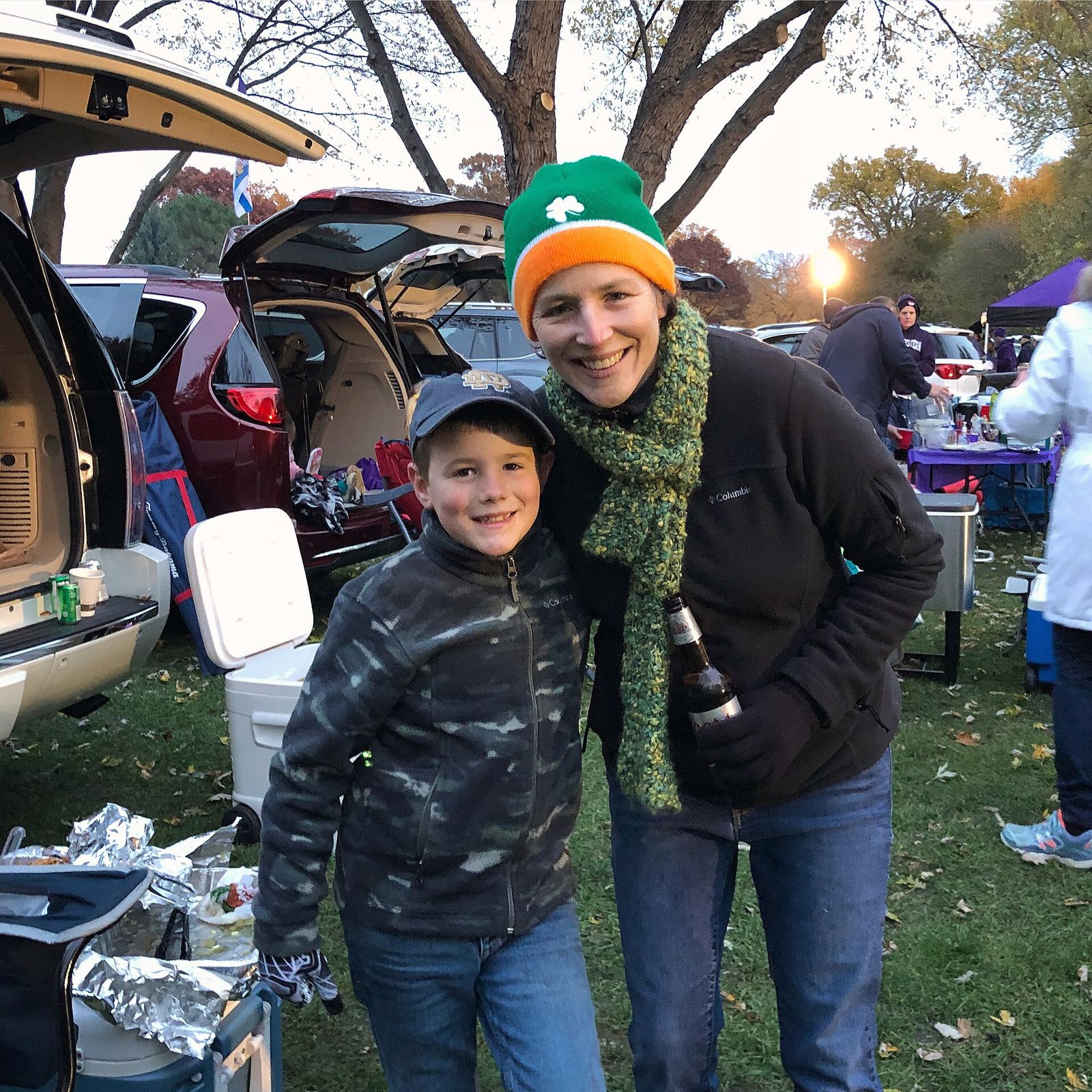 Northwestern vs. Notre Dame, 2018