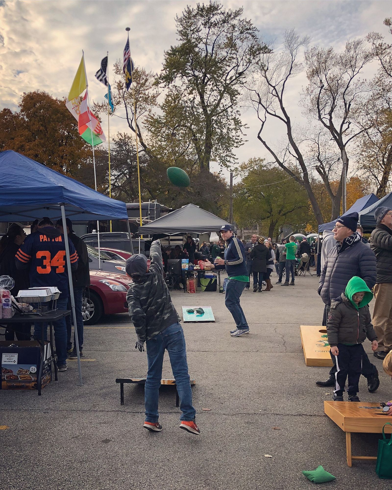 Northwestern vs. Notre Dame, 2018