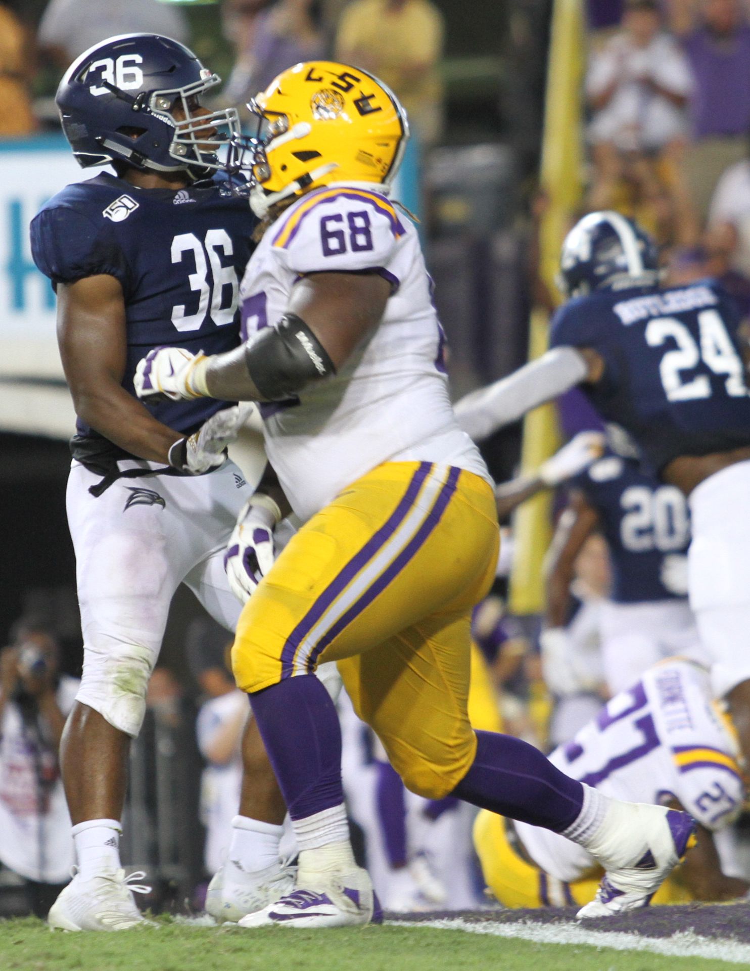 LSU Tigers vs Georgia Southern Eagles, August 31, 2019, Tiger Stadium, Baton Rouge, Louisiana, Tammy Anthony Baker, Photographer @tmabaker @tabinla