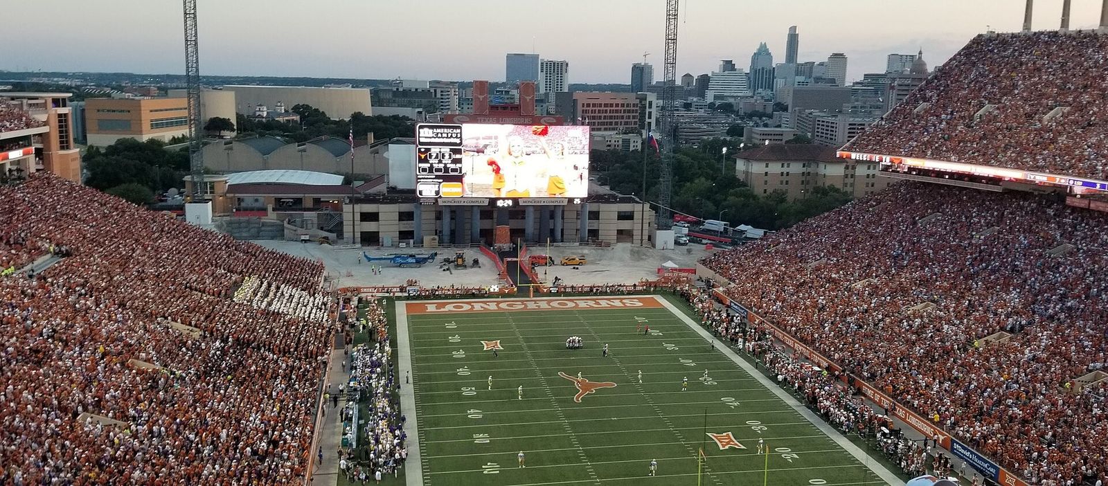 LSU vs. Texas, 2019