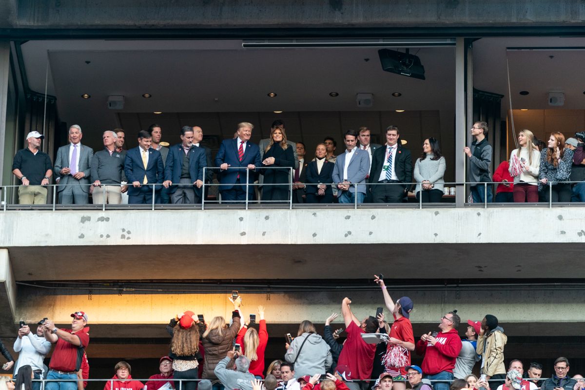 Alabama vs. LSU, 2019