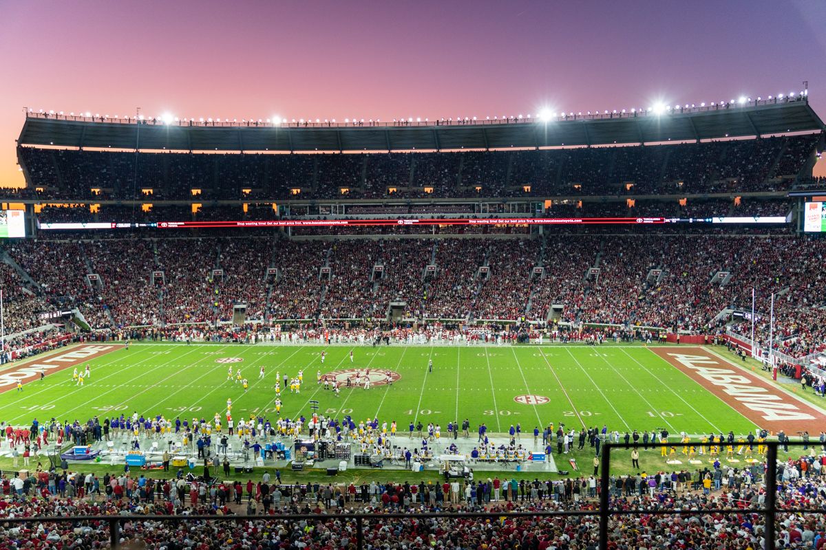 Alabama vs. LSU, 2019