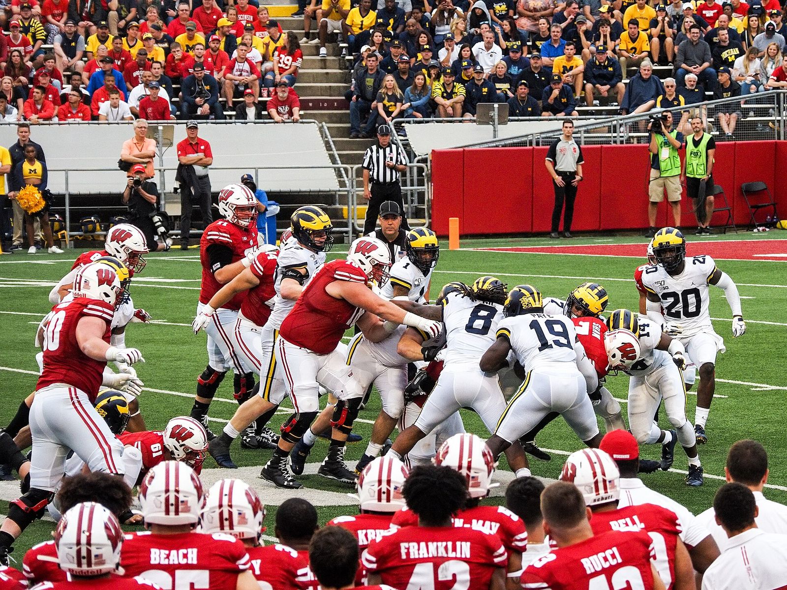 Michigan at Wisconsin, 2019