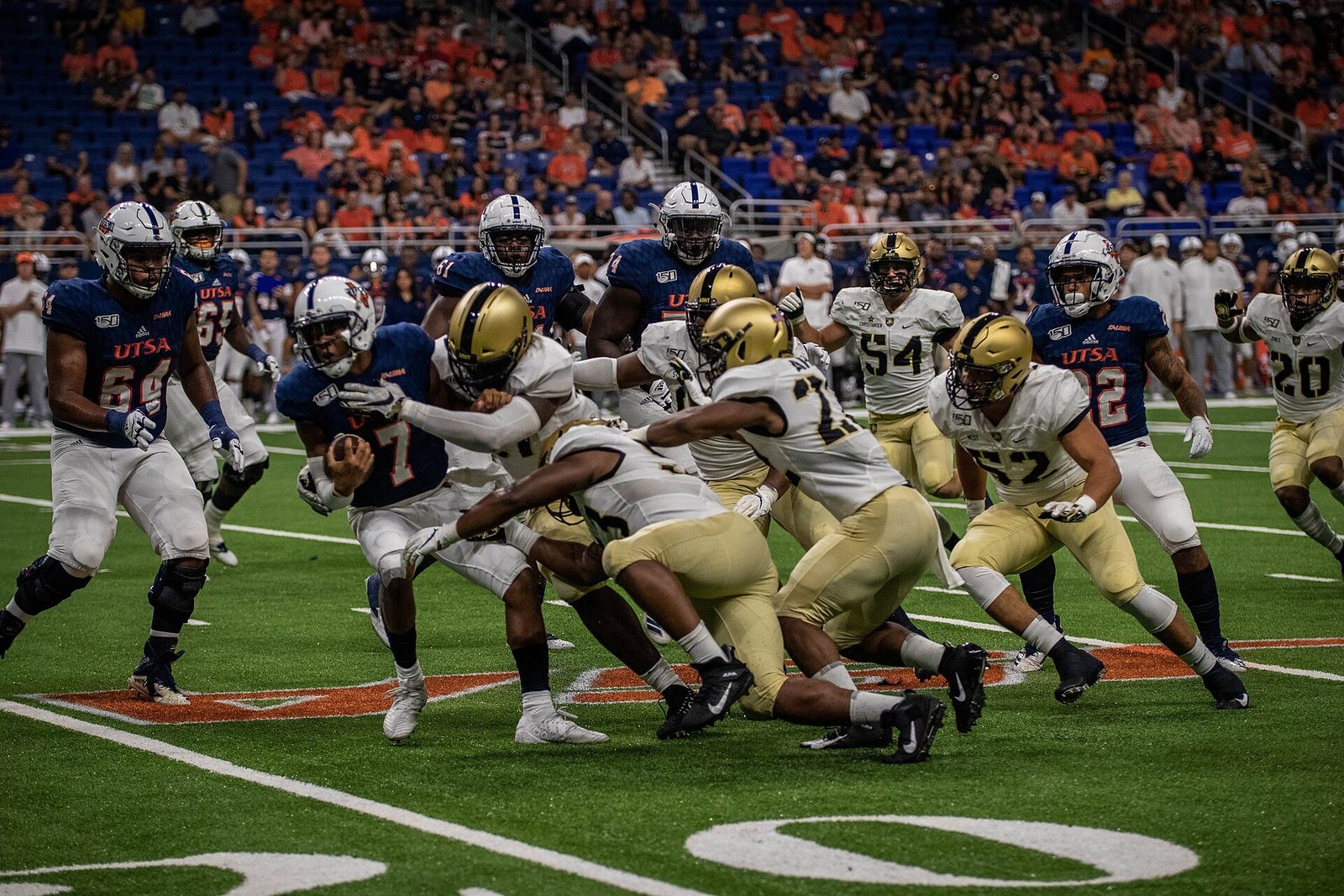 Army vs. The University of Texas at San Antonio at the Alamodome, San Antonio, Texas, Sep. 14, 2019.