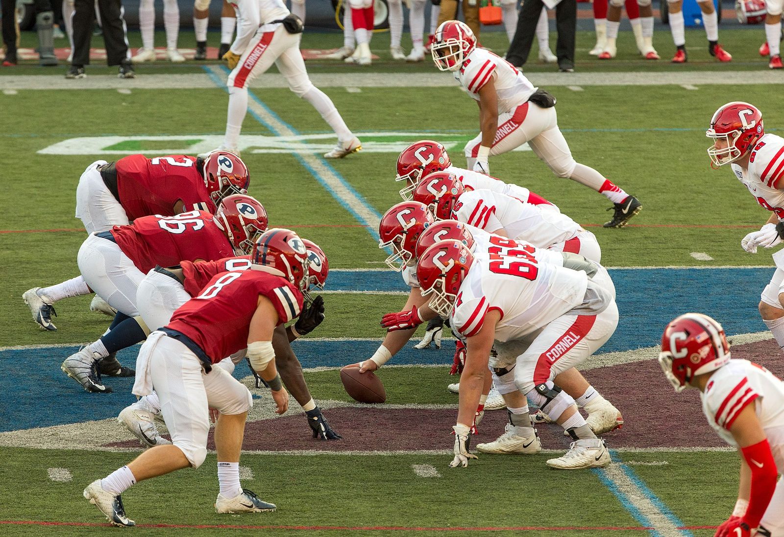 UPenn vs. Cornell football at Franklin Field, November 9, 2019. Penn won, 21-20.