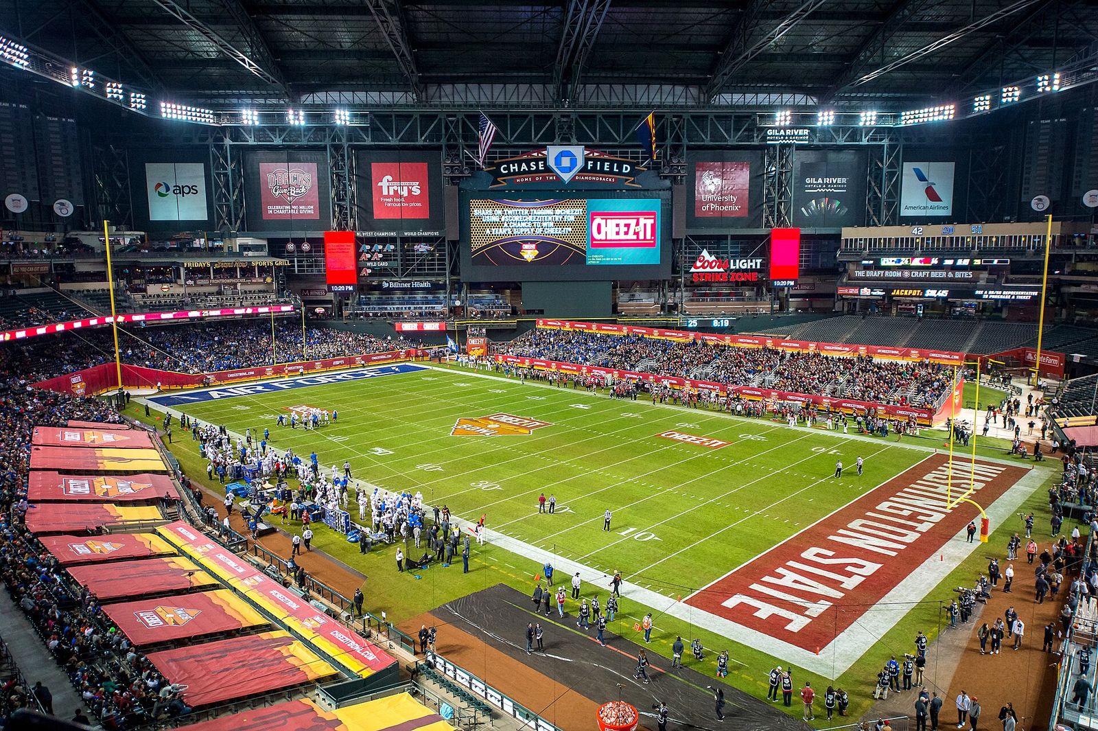 Air Force vs. Washington State, 2019