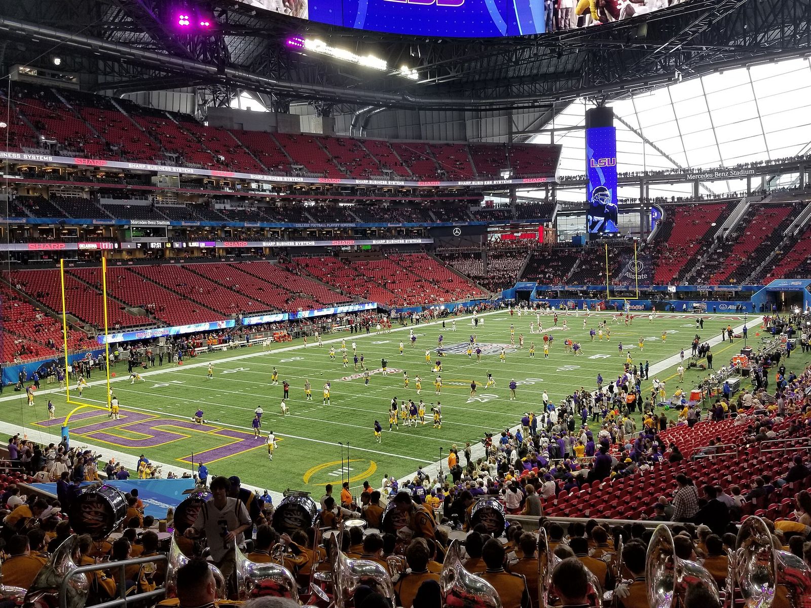 LSU vs. Oklahoma, 2019