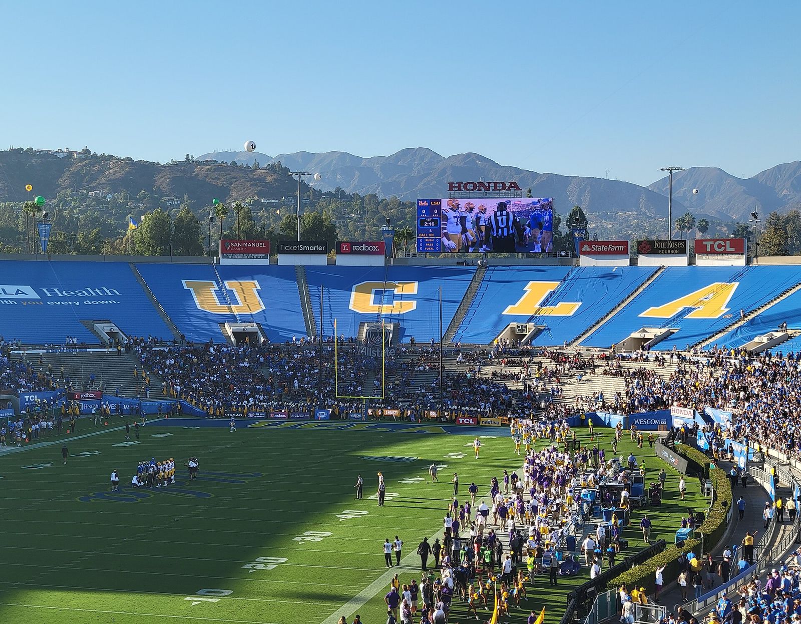 LSU vs. UCLA, 2021