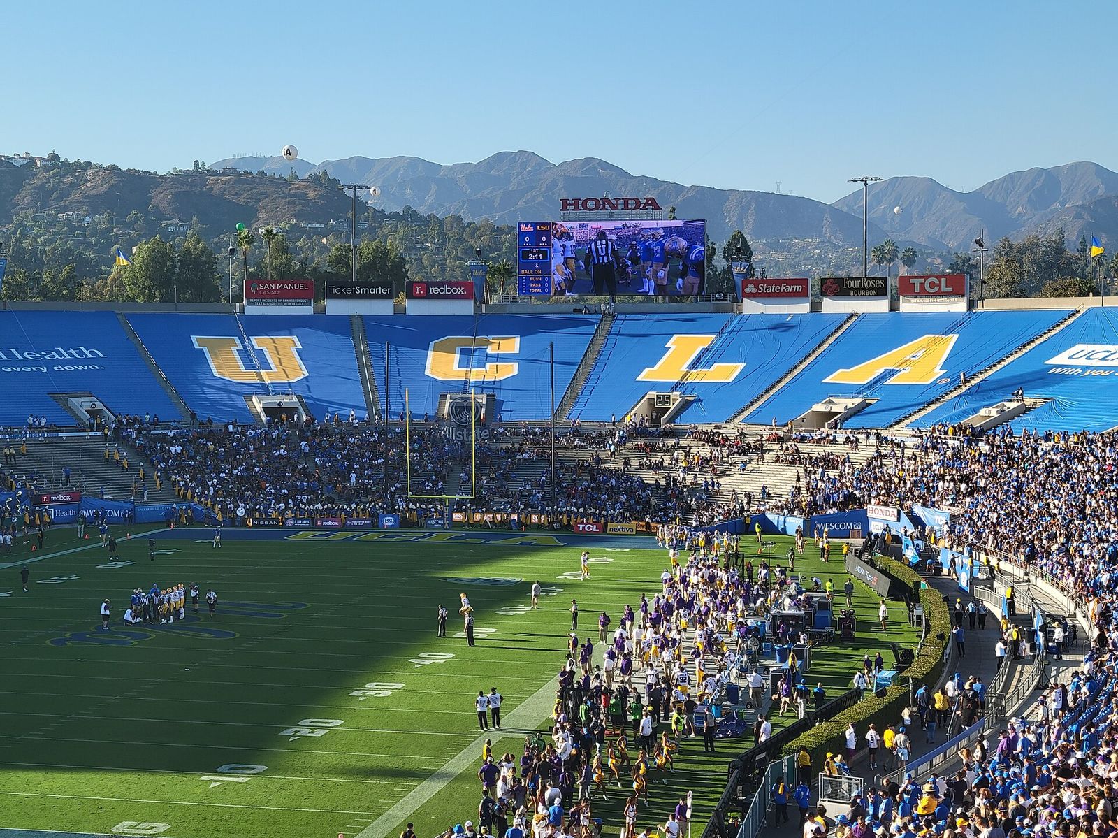 LSU vs. UCLA, 2021