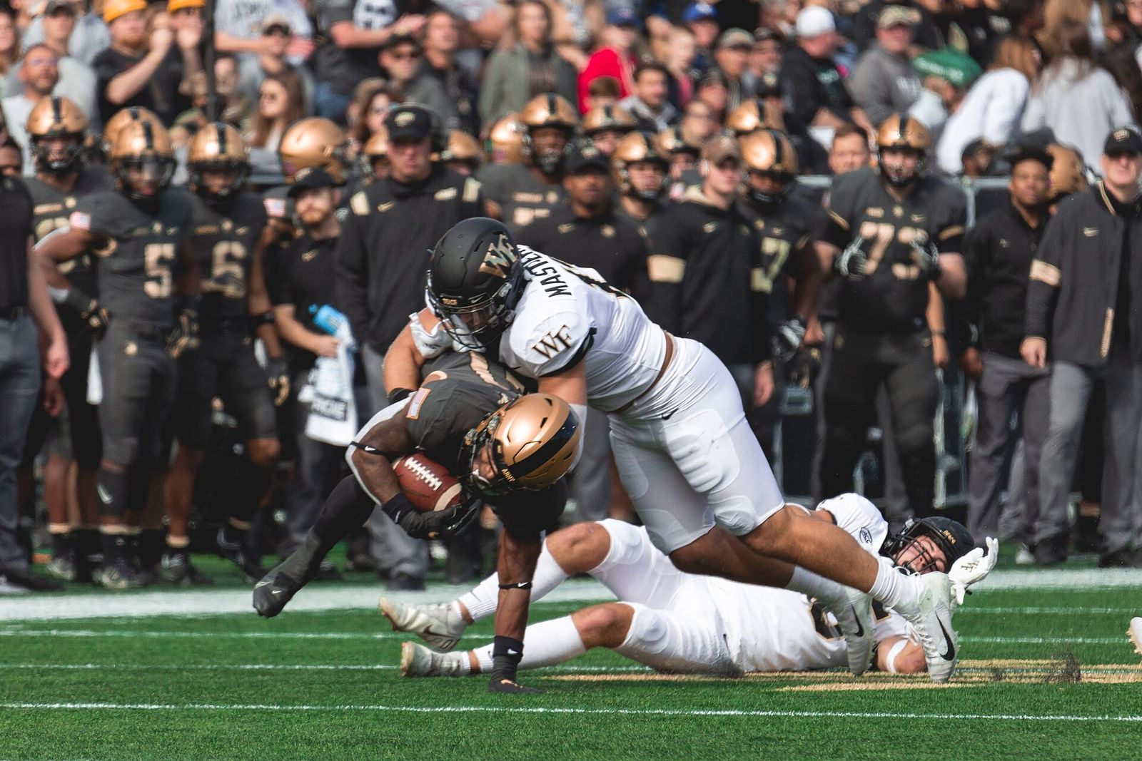 Army vs. Wake Forest University at Michie Stadium in West Point, New York Oct. 23, 2021 (U.S. Army photo by CDT Tyler Williams).