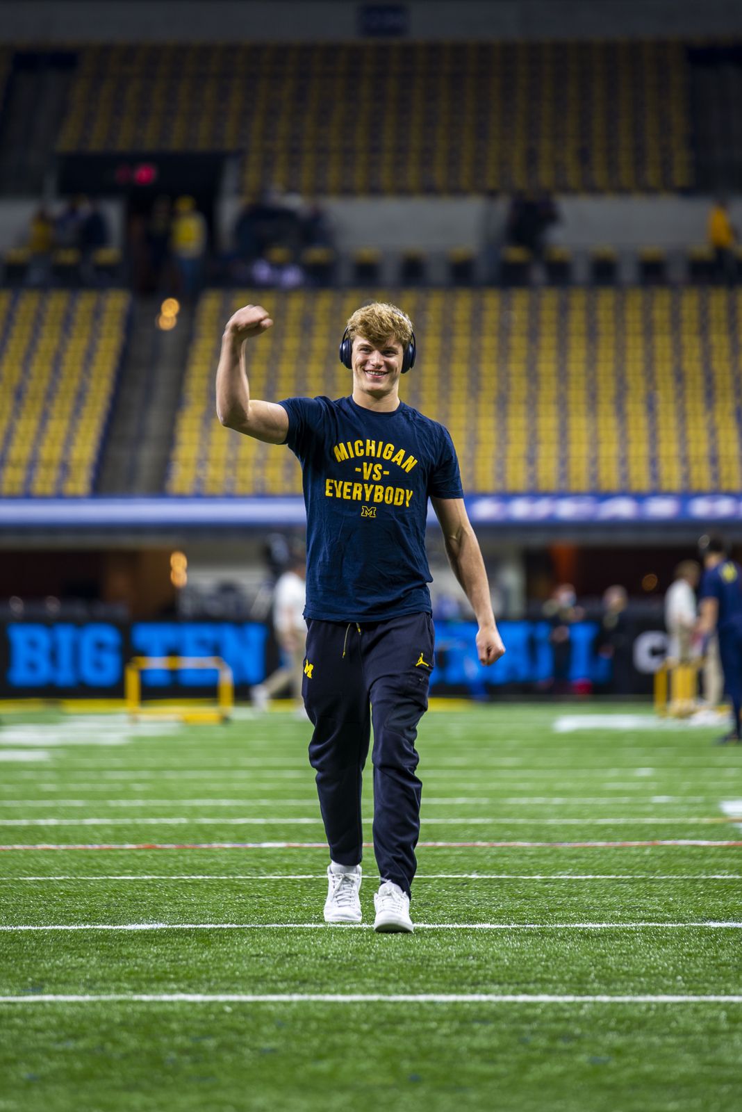 Big Ten Championship on December 4, 2021. (Zoey Holmstrom)