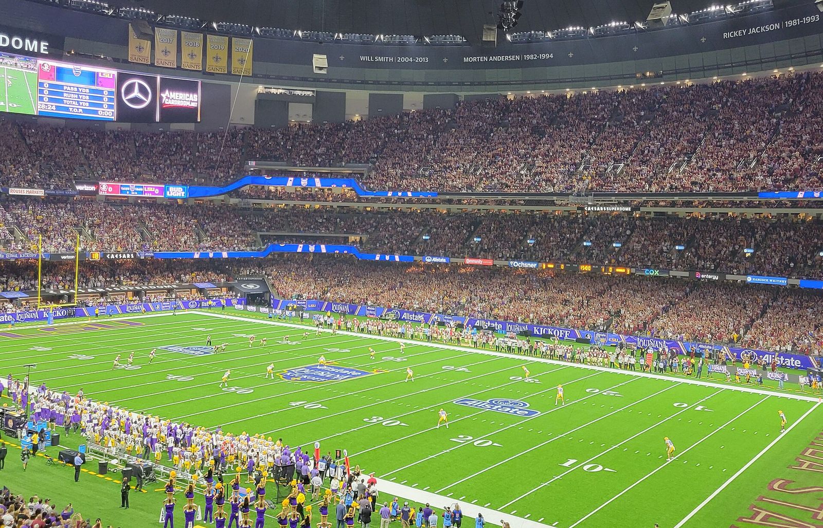 Florida State vs. LSU, 2022