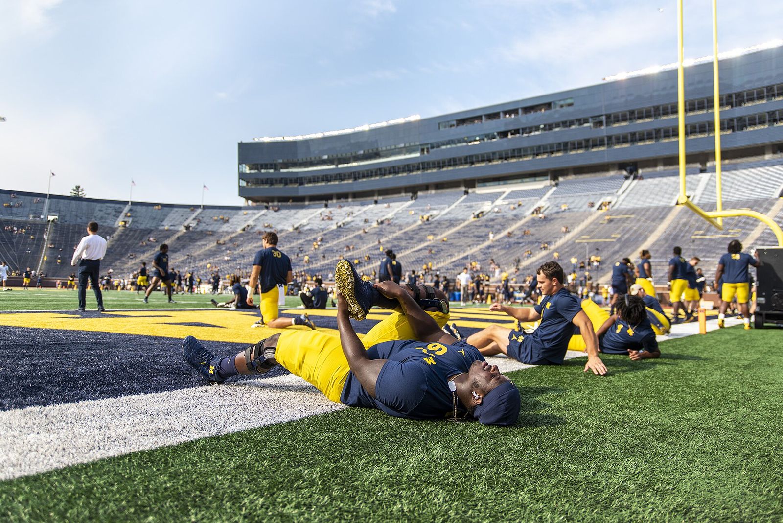 Michigan Football against UCONN in Ann Arbor on September 17, 2022. (Zoey Holmstrom)