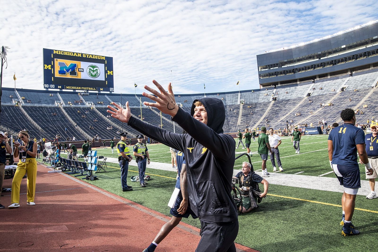 Michigan Football in Ann Arbor, Michigan