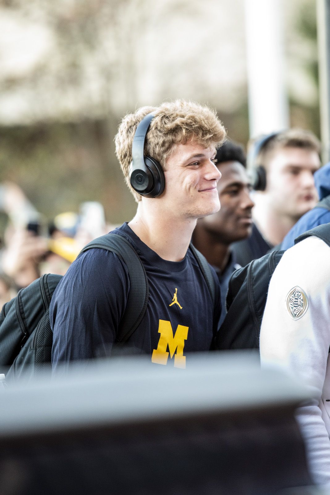 Michigan Football against Iowa in Iowa City on October 1, 2022. (Zoey Holmstrom)