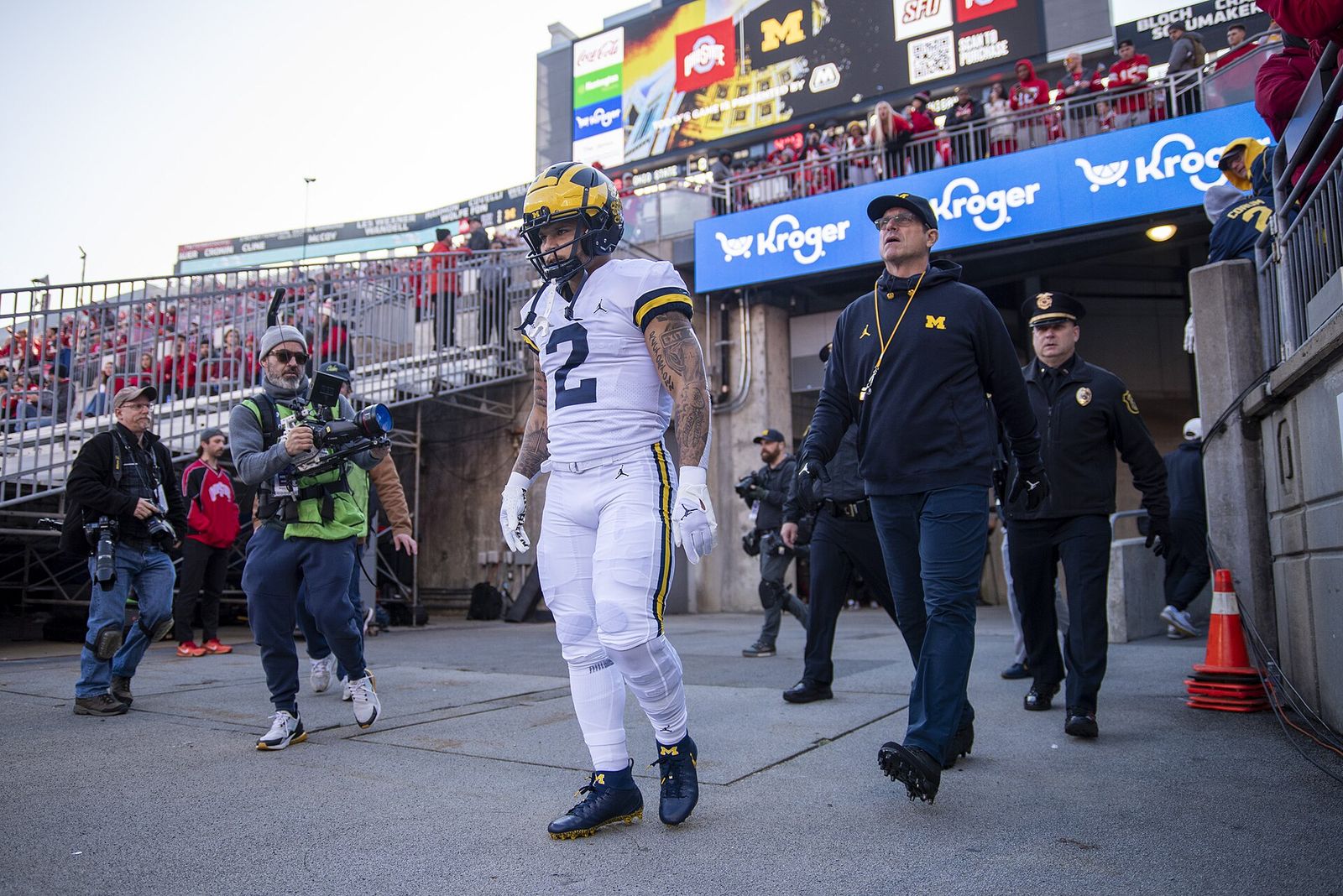 Michigan vs. Ohio State in Columbus on November 26, 2022. Zoey Holmstrom