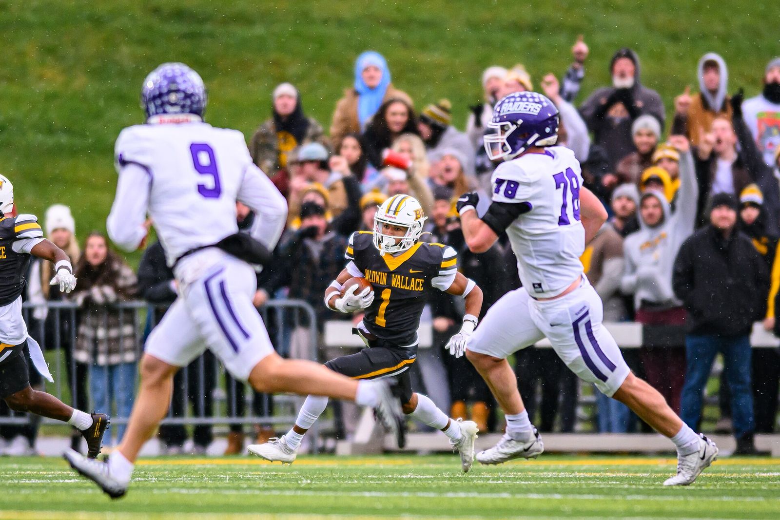Anthony Kendall vs Mount Union