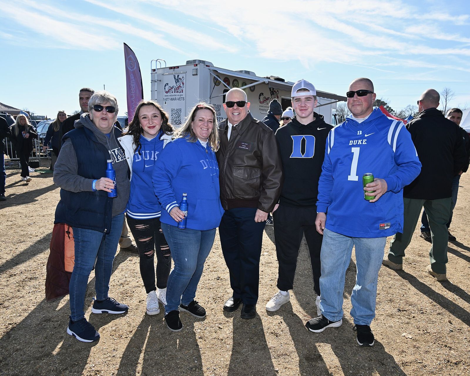 Governor Hogan attends the Military Bowl by Joe Andrucyk at Navy-Marine Corps Memorial Stadium, 550 Taylor Ave, Annapolis, MD 21401