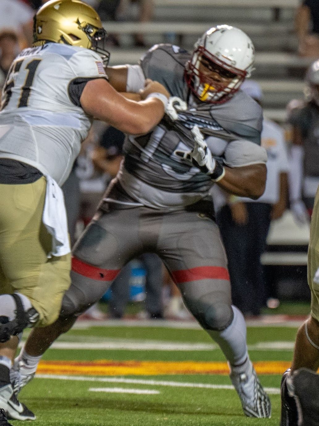 Army West Point Football takes on the University of Louisiana at Monroe Warhawks at Malone Stadium in Monroe, La. Sep. 2, 2023.