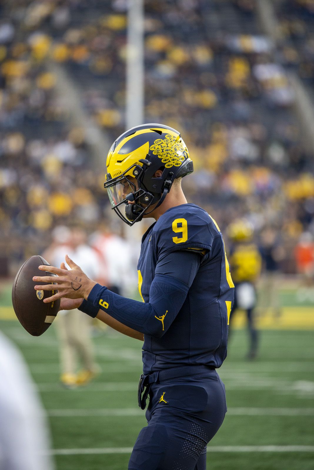 Michigan vs. Bowling Green in Ann Arbor on September 16, 2023. © Zoey Holmstrom / MBN