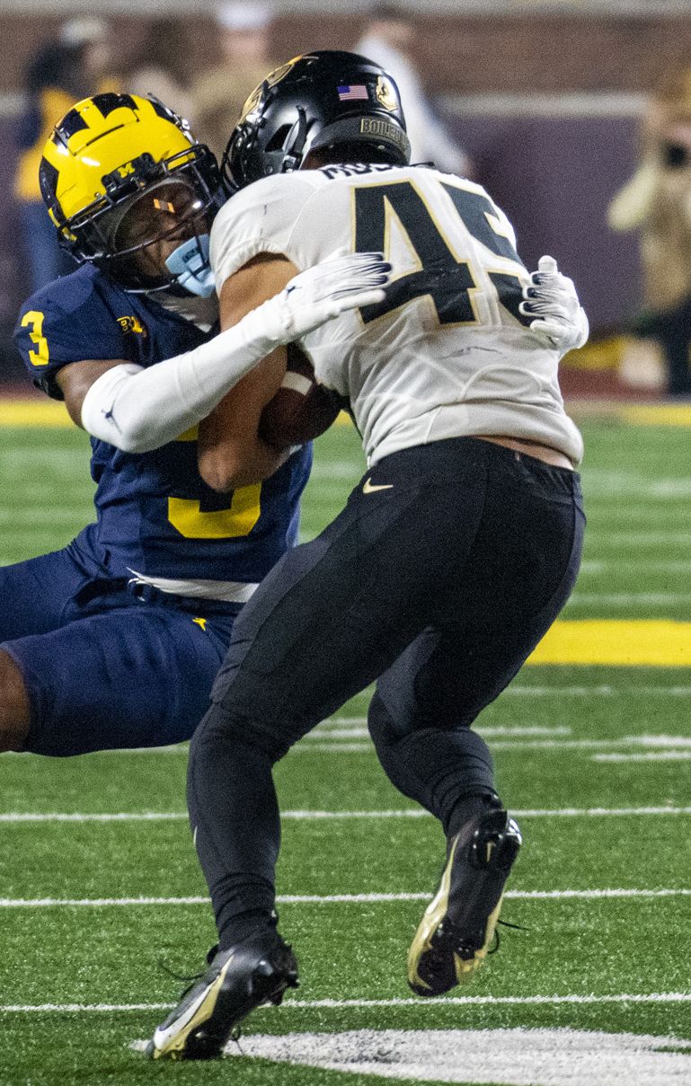 Michigan vs. Purdue in Ann Arbor on November 4, 2023. © Zoey Holmstrom / MBN