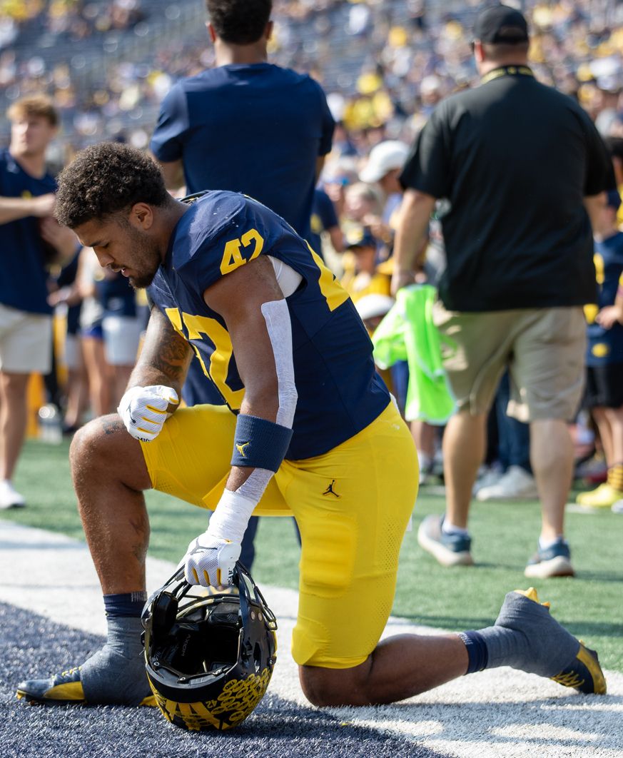 Michigan vs Arkansas State in the Big House in Ann Arbor on September 14, 2024 © 2024 Zoey Holmstrom