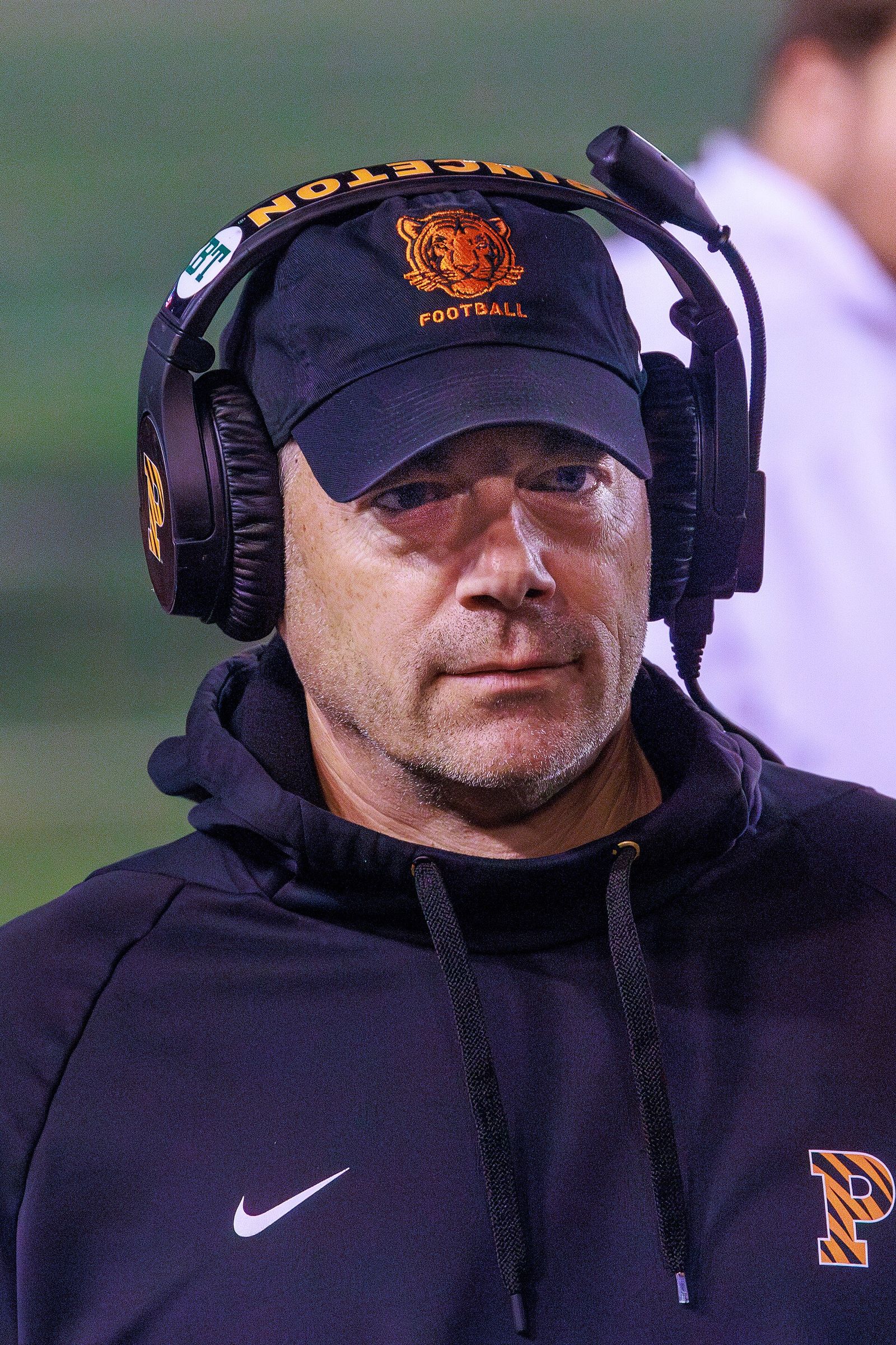 Brian Flinn, Wide Receivers Coach at Princeton University. Dartmouth Big Green at Princeton Tigers football (November 8, 2024)