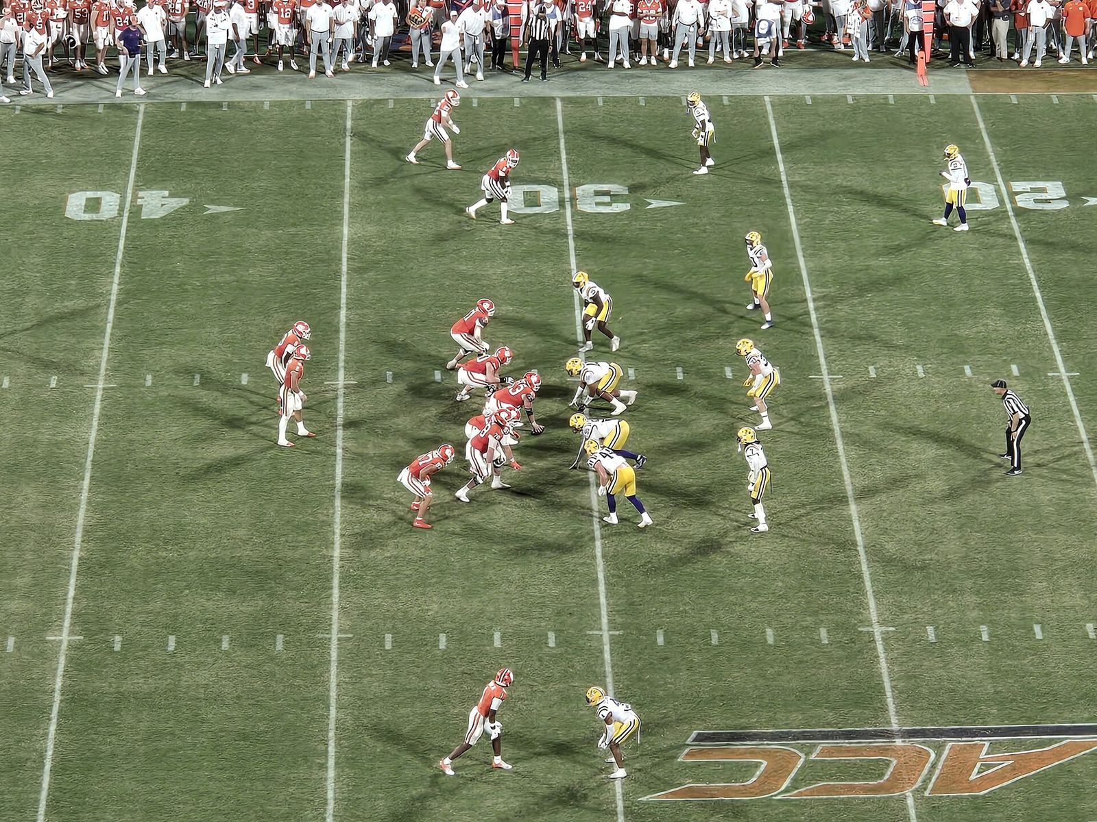 Clemson vs. LSU, 2025